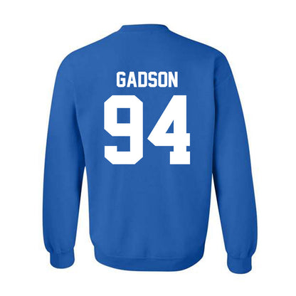 Kentucky - NCAA Football : Tavion Gadson - Sports Shersey Crewneck Sweatshirt-1