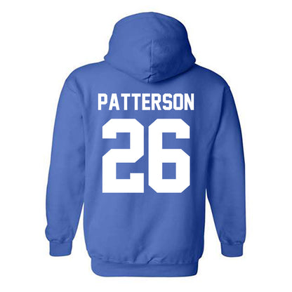 Kentucky - NCAA Football : Jason Patterson - Sports Shersey Hooded Sweatshirt-1