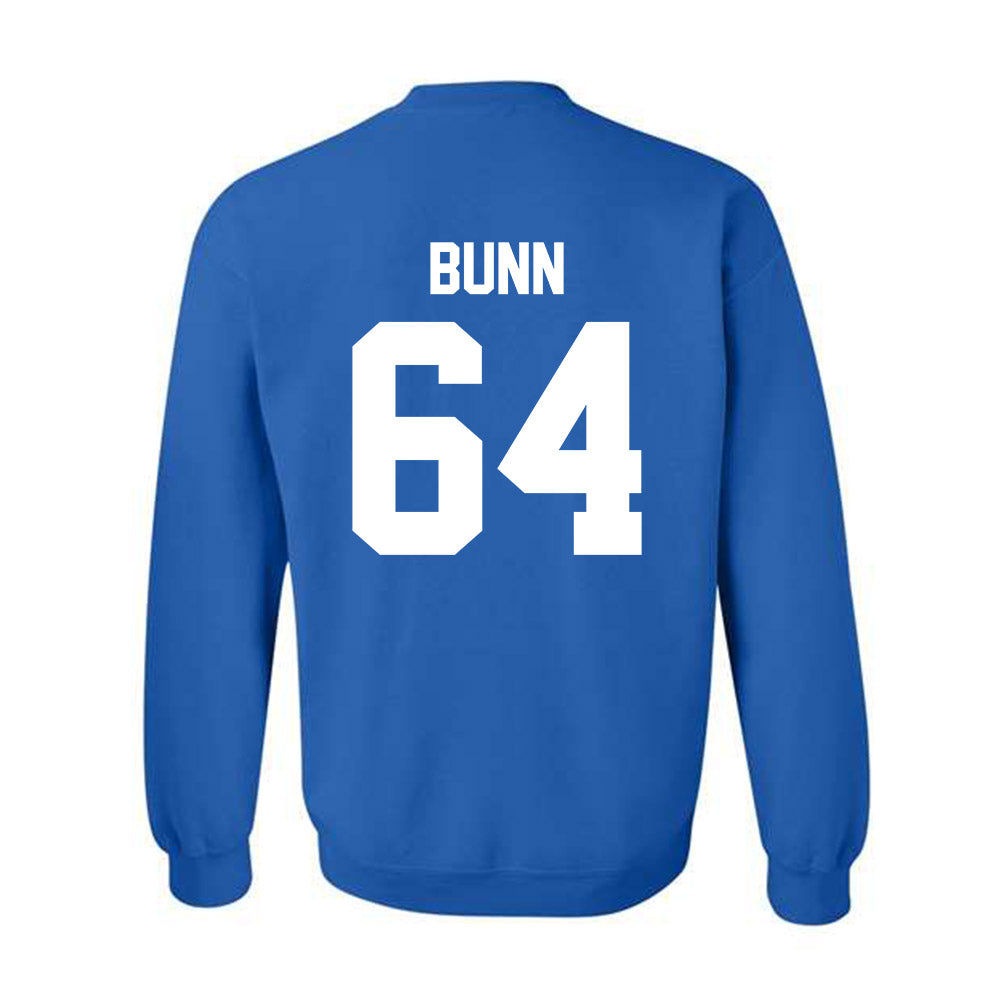Kentucky - NCAA Football : Jackson Bunn - Sports Shersey Crewneck Sweatshirt