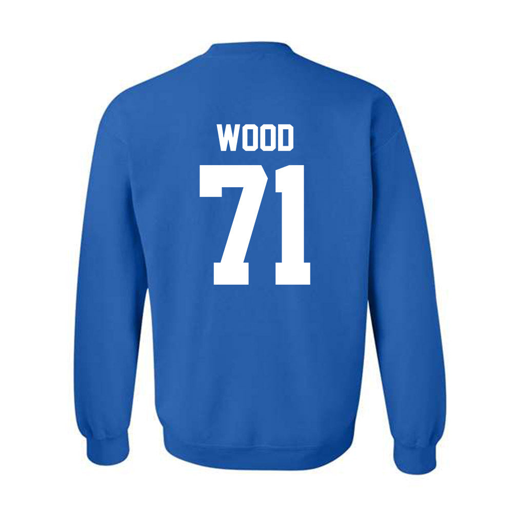 Kentucky - NCAA Football : Malachi Wood - Sports Shersey Crewneck Sweatshirt