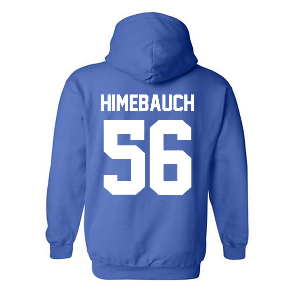 Kentucky - NCAA Football : Walker Himebauch - Sports Shersey Hooded Sweatshirt