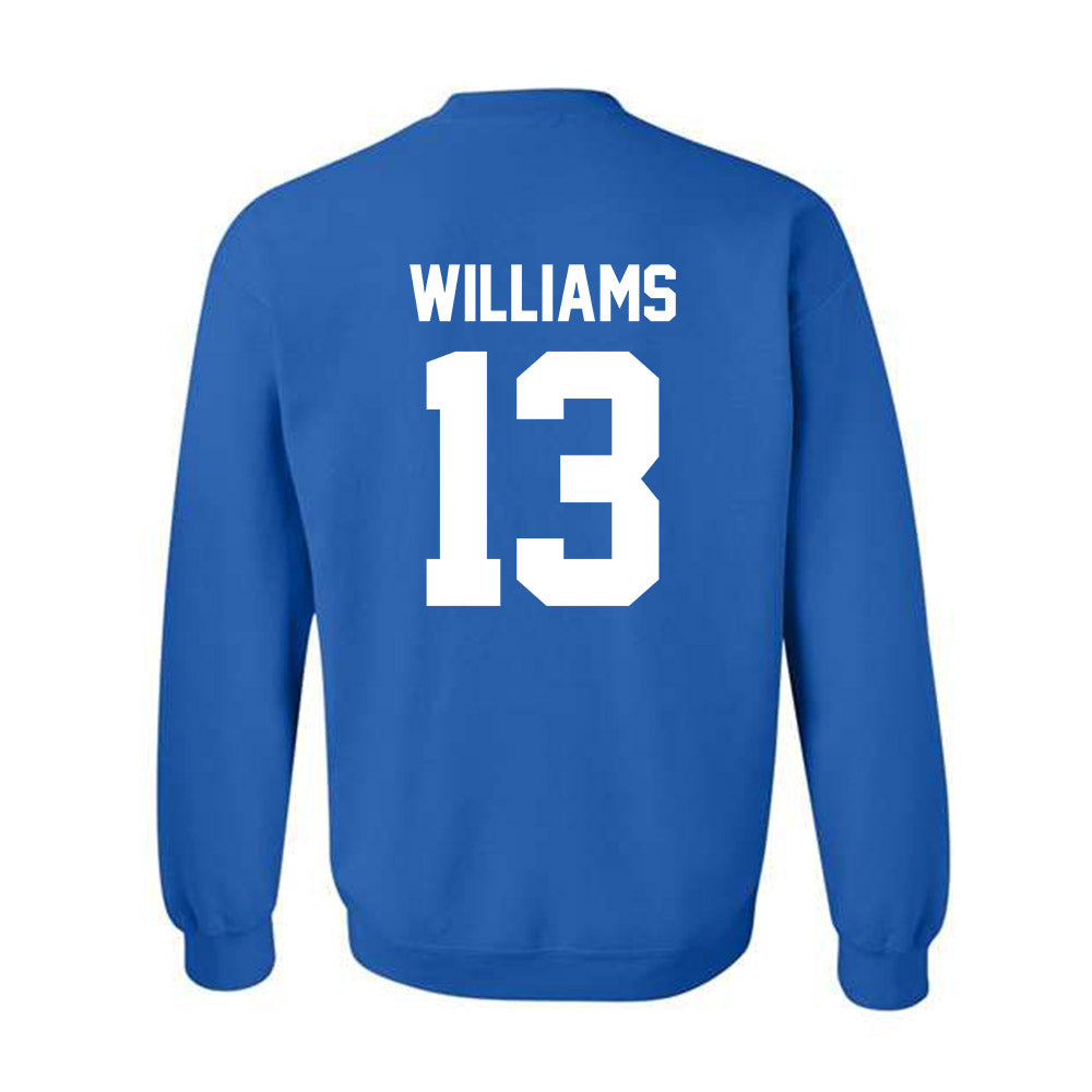 Kentucky - NCAA Football : Dyllon Williams - Sports Shersey Crewneck Sweatshirt-1