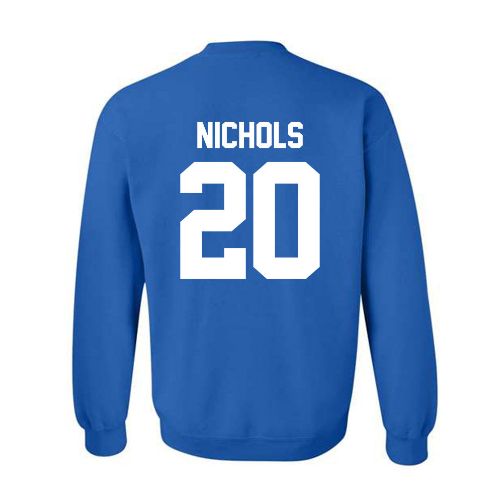 Kentucky - NCAA Football : Terhyon Nichols - Sports Shersey Crewneck Sweatshirt