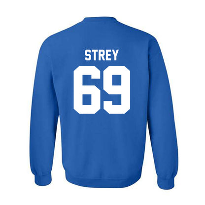 Kentucky - NCAA Football : Darrin Strey - Sports Shersey Crewneck Sweatshirt-1