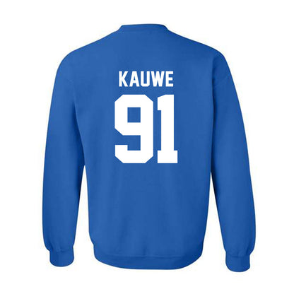 Kentucky - NCAA Football : Jacob Kauwe - Sports Shersey Crewneck Sweatshirt-1