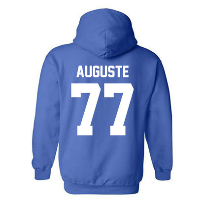 Kentucky - NCAA Football : Bryan Auguste - Sports Shersey Hooded Sweatshirt-1