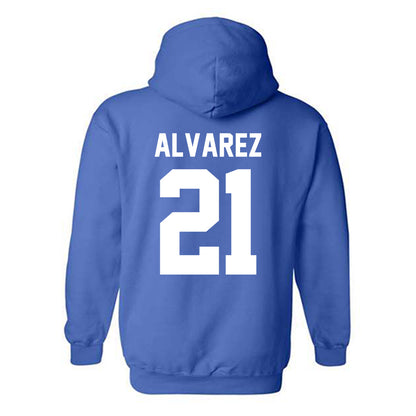  - NCAA Football : Santos Alvarez - Sports Shersey Hooded Sweatshirt-1