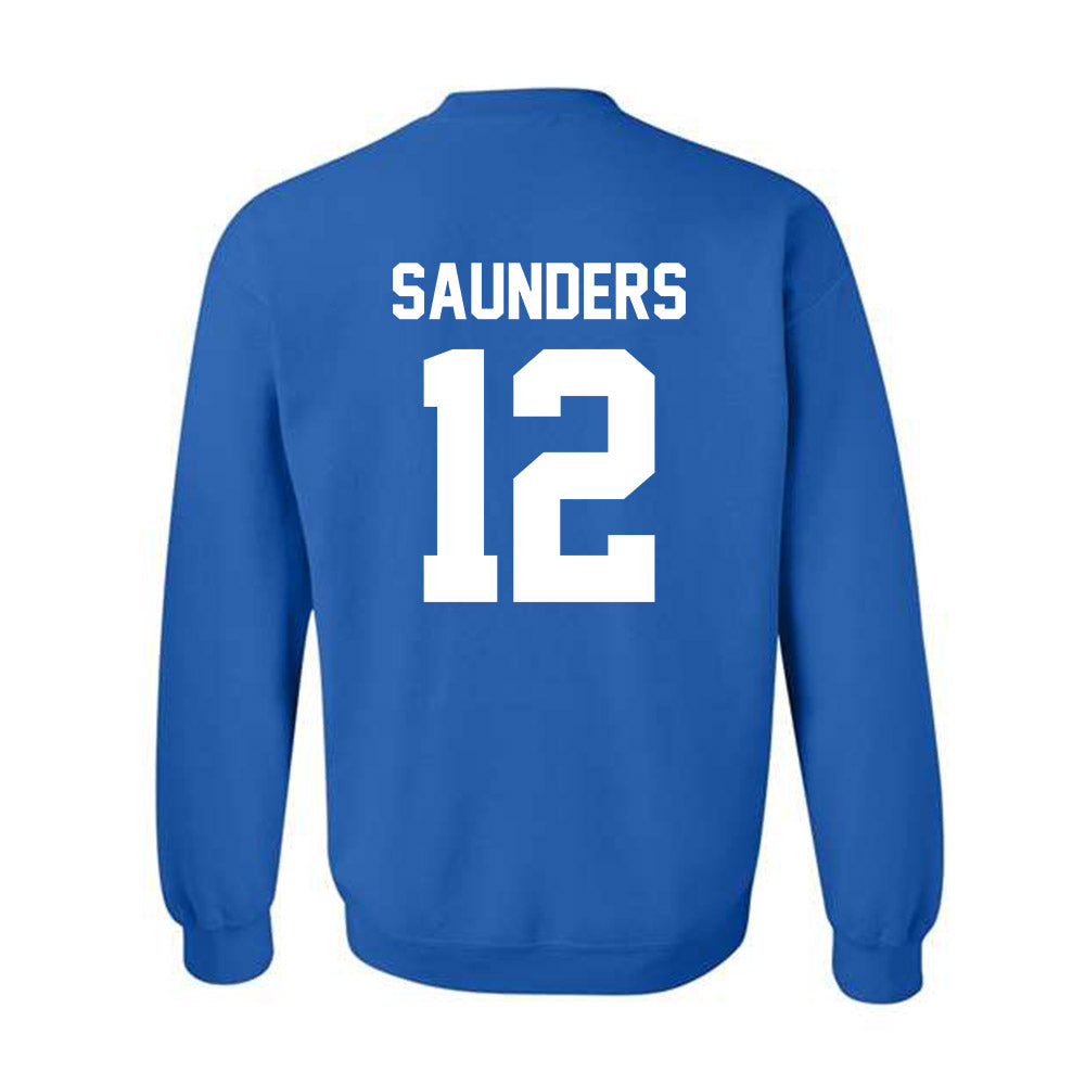 Kentucky - NCAA Football : Stone Saunders - Sports Shersey Crewneck Sweatshirt-1