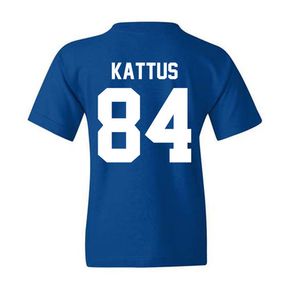 Kentucky - NCAA Football : Josh Kattus - Sports Shersey Youth T-Shirt