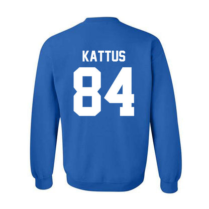 Kentucky - NCAA Football : Josh Kattus - Sports Shersey Crewneck Sweatshirt