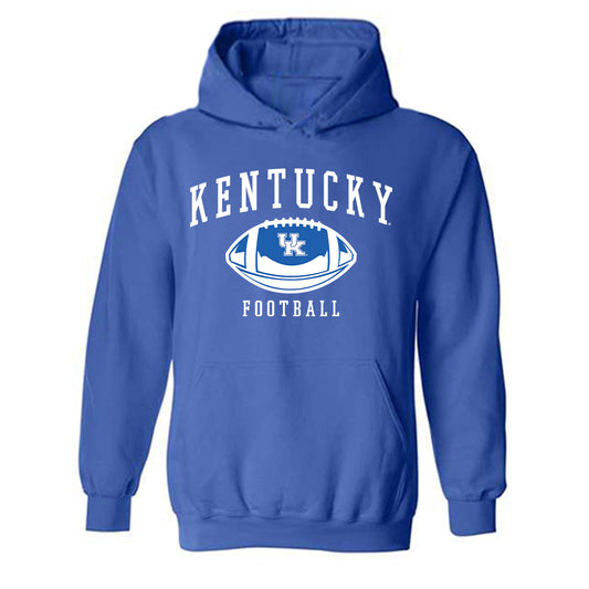 Kentucky - NCAA Football : Rico Crowder - Sports Shersey Hooded Sweatshirt-0