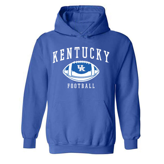 Kentucky - NCAA Football : Troy Booker - Sports Shersey Hooded Sweatshirt