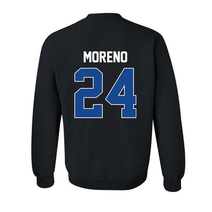 Kentucky - NCAA Men's Basketball : Malachi Moreno - Sports Shersey Crewneck Sweatshirt-1