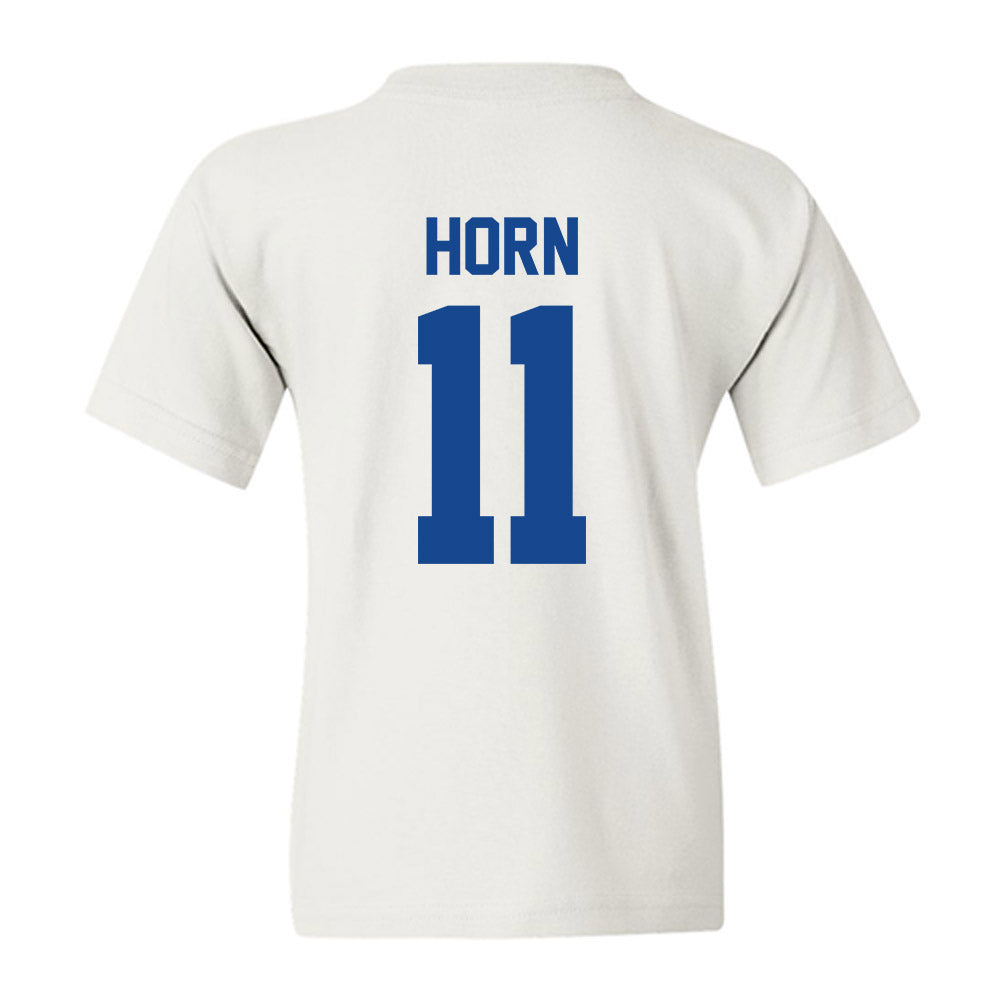 Kentucky - NCAA Men's Basketball : Walker Horn - Sports Shersey Youth T-Shirt-1