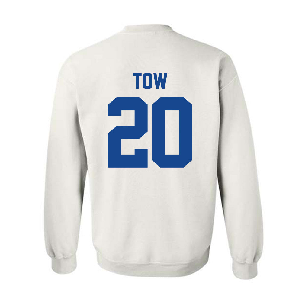 Kentucky - NCAA Men's Basketball : Zachary Tow - Sports Shersey Crewneck Sweatshirt-1