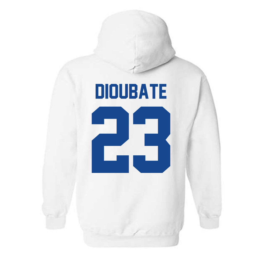 Kentucky - NCAA Men's Basketball : Mouhamed Dioubate - Sports Shersey Hooded Sweatshirt-1
