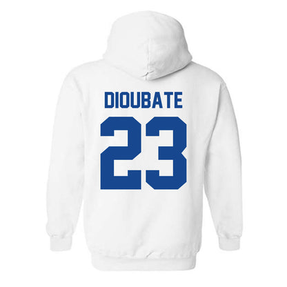 Kentucky - NCAA Men's Basketball : Mouhamed Dioubate - Sports Shersey Hooded Sweatshirt-1