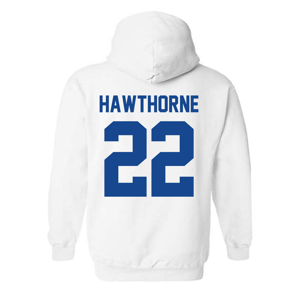 Kentucky - NCAA Men's Basketball : Braydon Hawthorne - Sports Shersey Hooded Sweatshirt-1