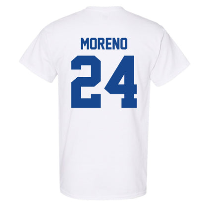 Kentucky - NCAA Men's Basketball : Malachi Moreno - Sports Shersey T-Shirt-1