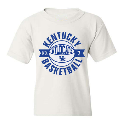 Kentucky - NCAA Men's Basketball : Andrew Carr - Sports Shersey Youth T-Shirt