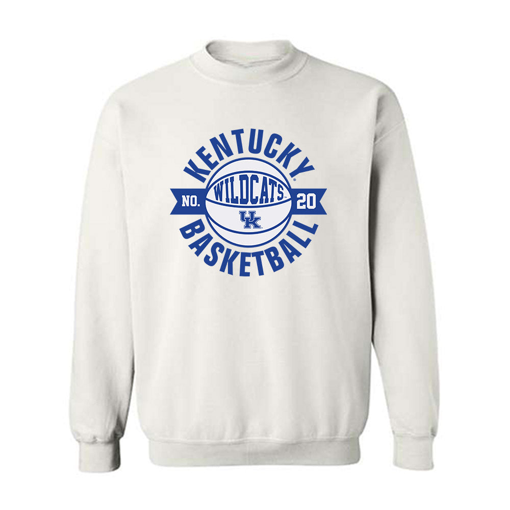 Kentucky - NCAA Men's Basketball : Zachary Tow - Sports Shersey Crewneck Sweatshirt-0