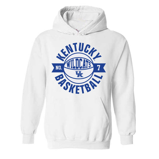 Kentucky - NCAA Men's Basketball : Andrew Carr - Sports Shersey Hooded Sweatshirt