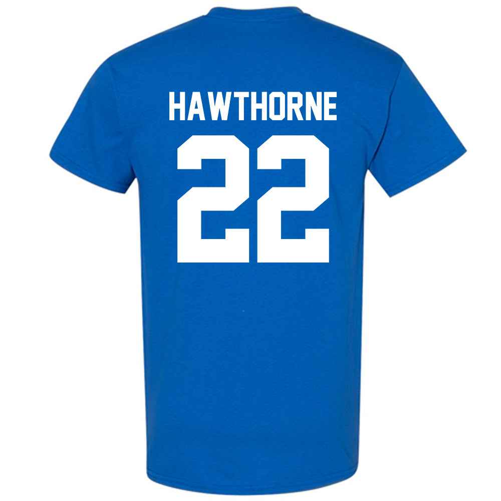 Kentucky - NCAA Men's Basketball : Braydon Hawthorne - Sports Shersey T-Shirt-1