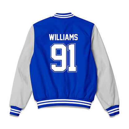 Kentucky - NCAA Football : Jaden Williams - Bomber Jacket-1