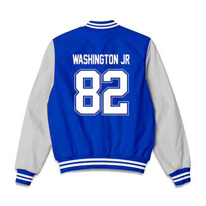 Kentucky - NCAA Football : David Washington Jr - Bomber Jacket-1