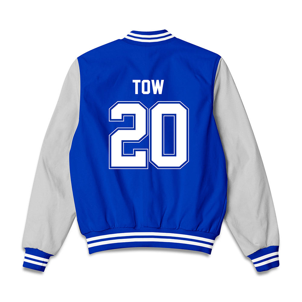 Kentucky - NCAA Men's Basketball : Zachary Tow - Bomber Jacket-1