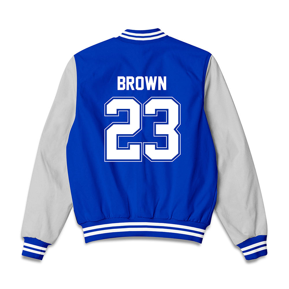 Kentucky - NCAA Baseball : Hudson Brown - Bomber Jacket-1