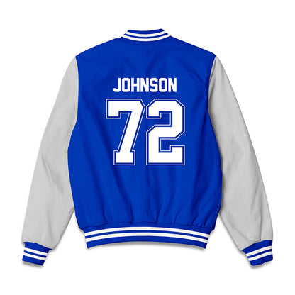 Kentucky - NCAA Football : Hayes Johnson - Bomber Jacket-1
