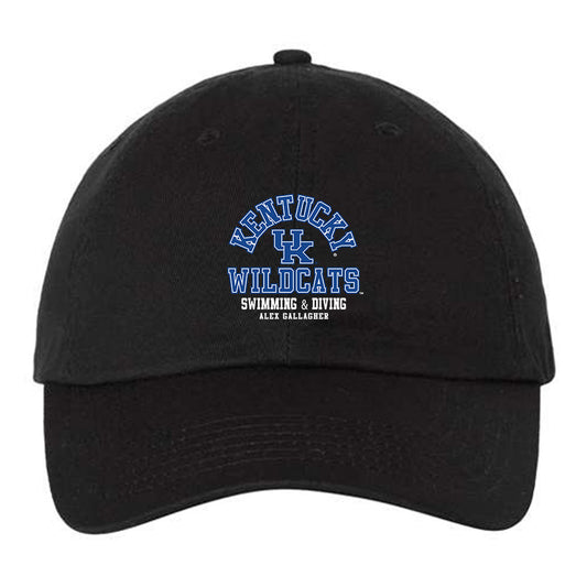 Kentucky - NCAA Men's Swimming & Diving : Alex Gallagher - Dad Hat