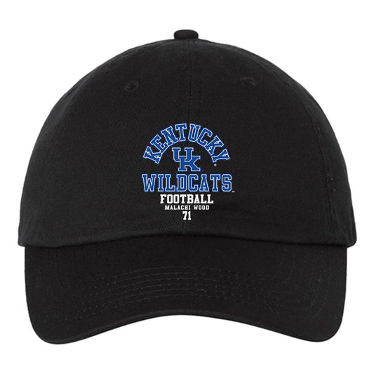 Kentucky - NCAA Football : Malachi Wood - Dad Hat