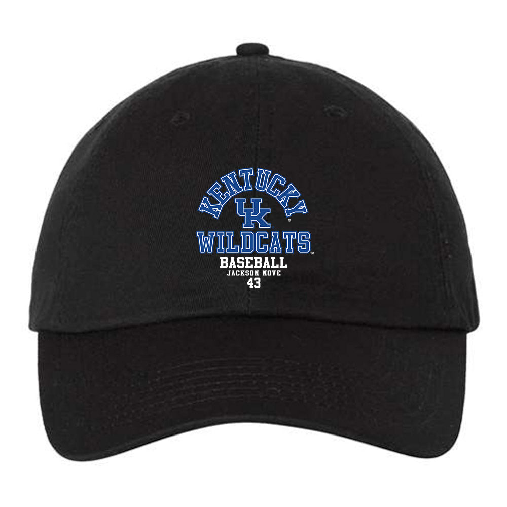 Kentucky - NCAA Baseball : Jackson Nove - Dad Hat-0