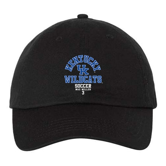 Kentucky - NCAA Men's Soccer : Max Miller - Dad Hat-0