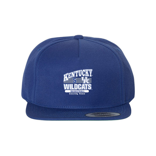 Kentucky - NCAA Women's Basketball : Cassidy Rowe -  Snapback Hat