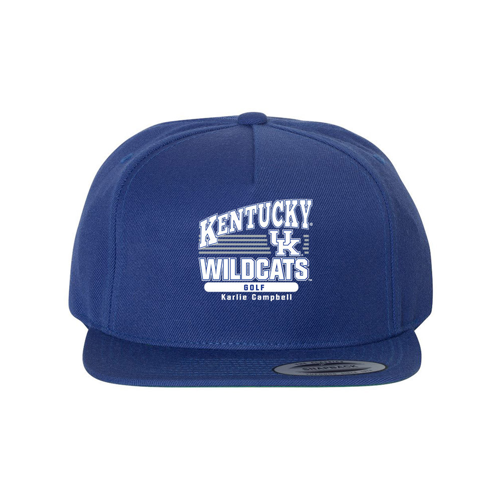 Kentucky - NCAA Women's Golf : Karlie Campbell - Snapback Hat-0