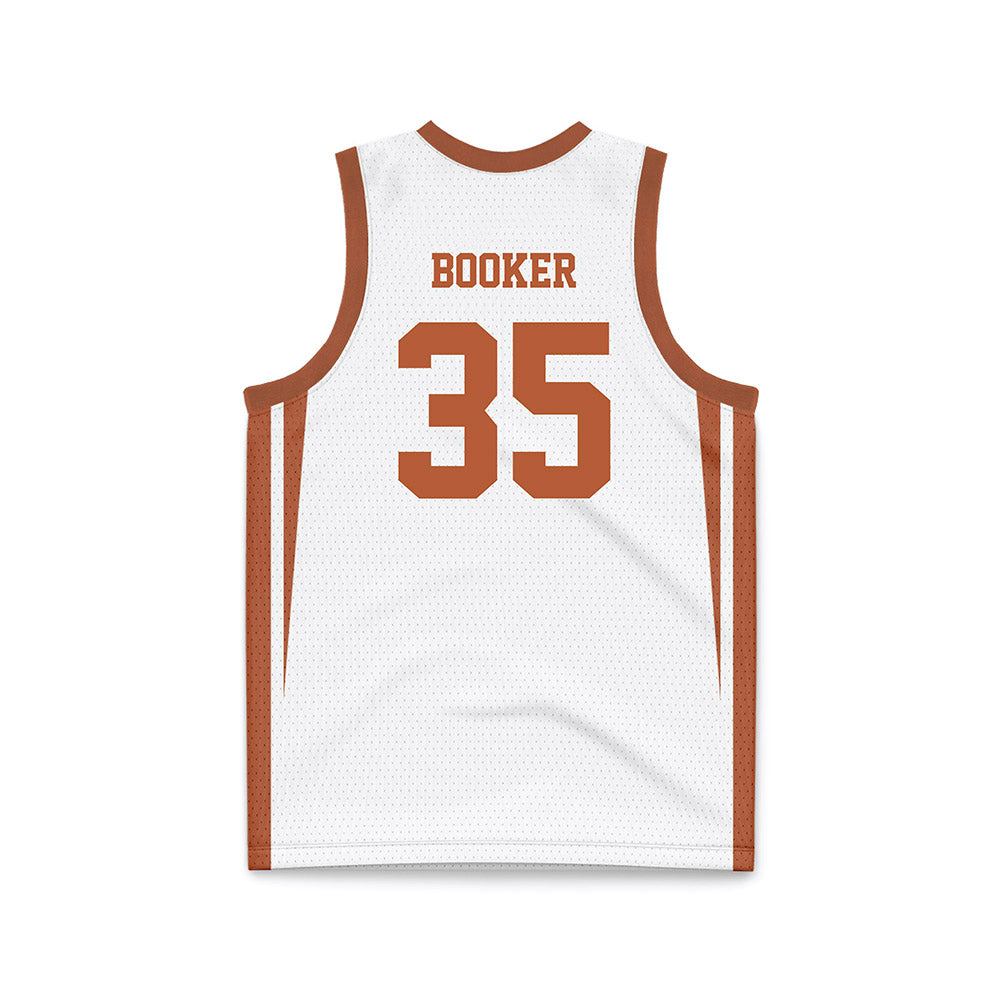 Texas - NCAA Women's Basketball : Madison Booker - White Basketball Jersey-1