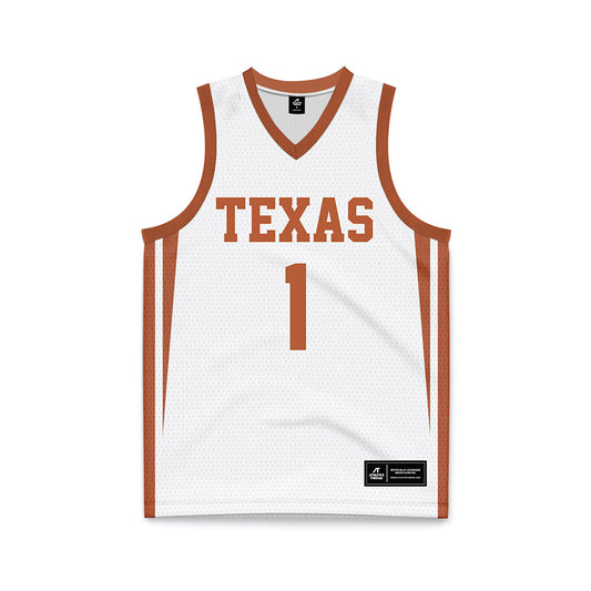Texas - NCAA Women's Basketball : Bryanna Preston - White Basketball Jersey-0