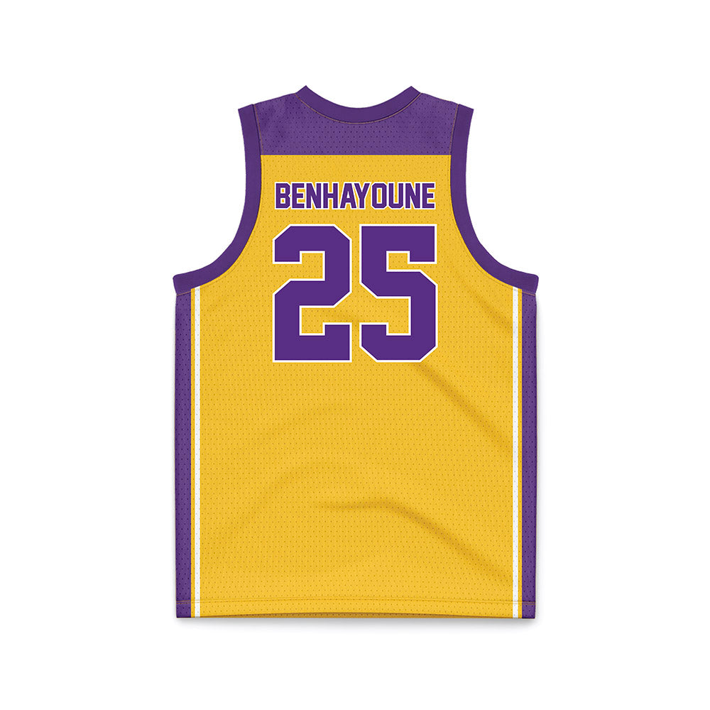 LSU - NCAA Men's Basketball : Adam Benhayoune - Fashion Jersey