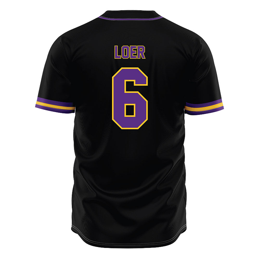 LSU - NCAA Baseball : Justin Loer - Fashion Jersey