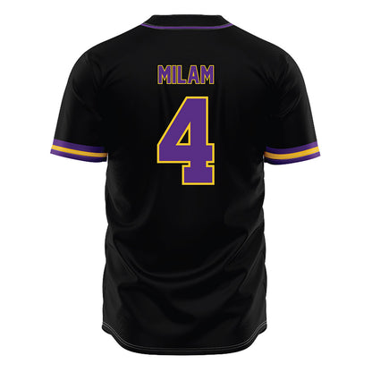 LSU - NCAA Baseball : Steven Milam - Fashion Jersey