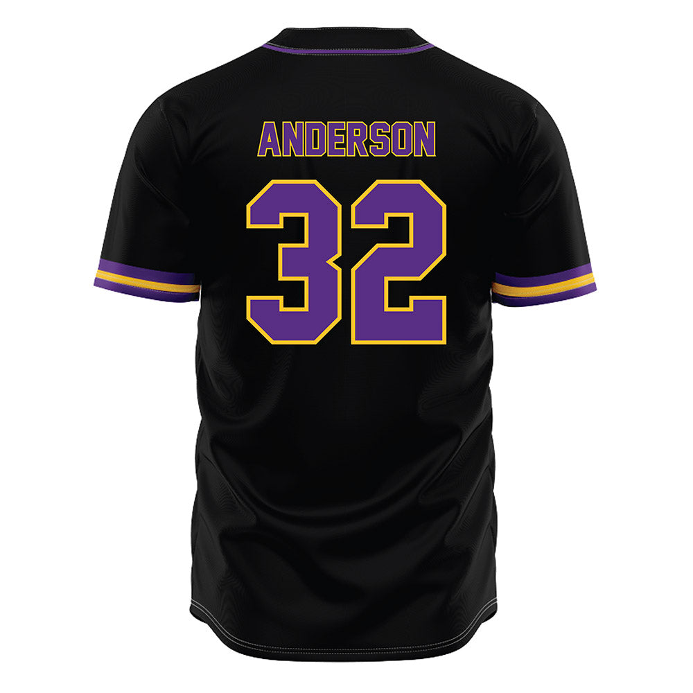 LSU - NCAA Baseball : Kade Anderson - Black Jersey-1