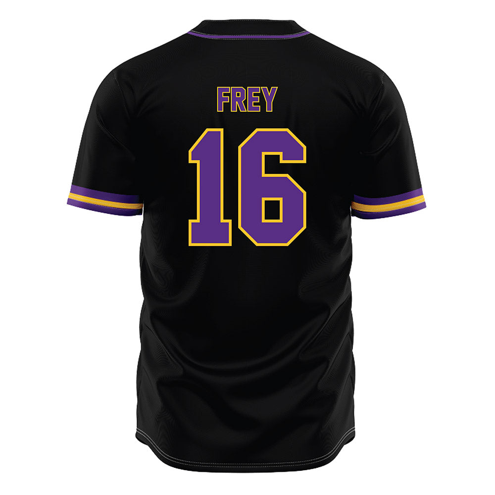 LSU - NCAA Baseball : Ethan Frey - Black Jersey-1