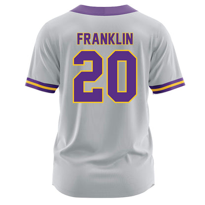 LSU - NCAA Softball : alix franklin - Grey Jersey-1