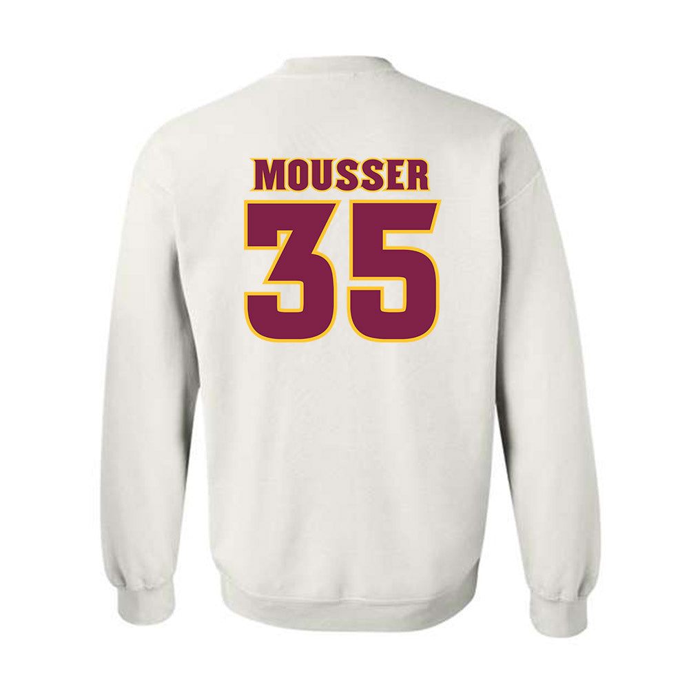 Arizona State - NCAA Baseball : Max Mousser - Replica Shersey Crewneck Sweatshirt-1