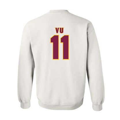 Arizona State - NCAA Baseball : Kien Vu - Crewneck Sweatshirt Replica Shersey