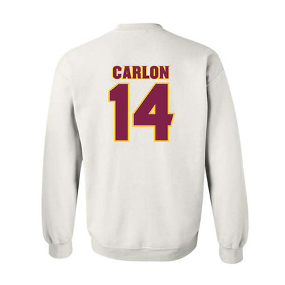 Arizona State - NCAA Baseball : Cole Carlon - Crewneck Sweatshirt Replica Shersey