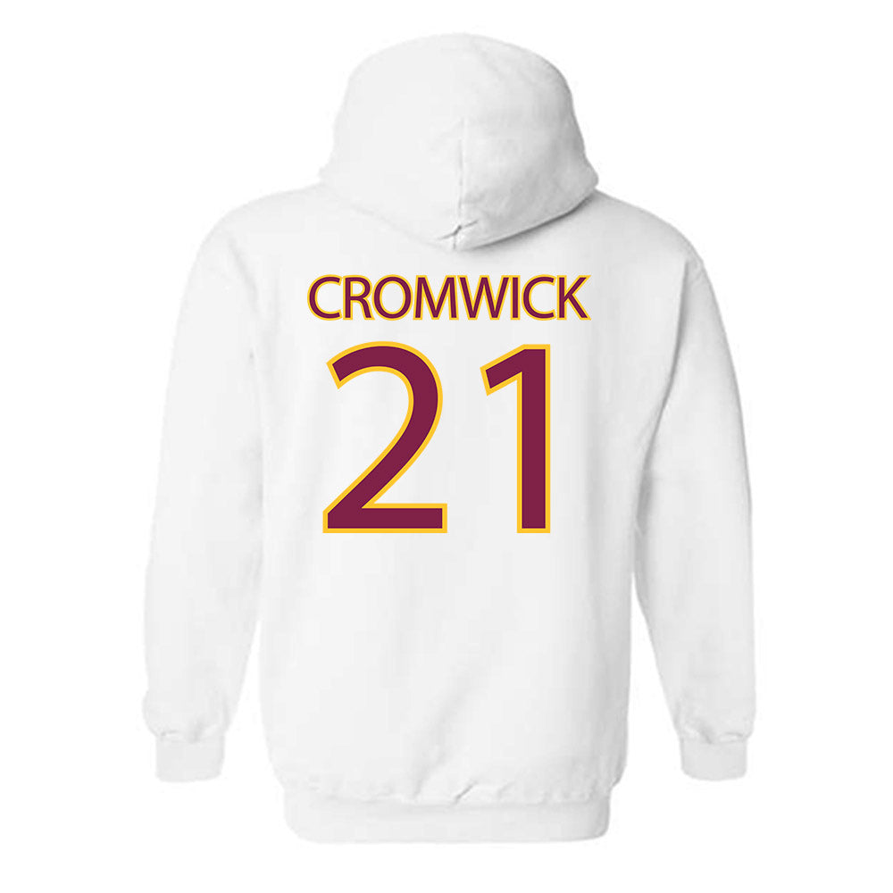Arizona State - NCAA Baseball : Josiah Cromwick - Hooded Sweatshirt Replica Shersey